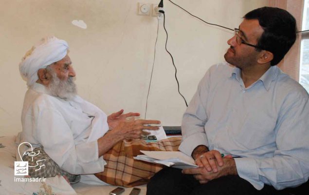 دیدار با آیت الله جلیلی کرمانشاهی