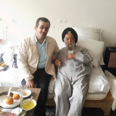 حمید قزوینی و آیت الله مستجابی